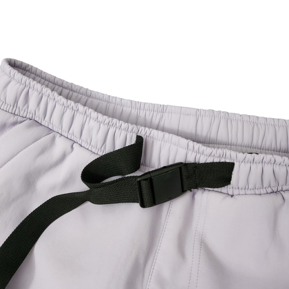 Nandn‎ Snow Pants Womens Small Lavender Belted Zip Hem Winter Ski - Picture 6 of 12